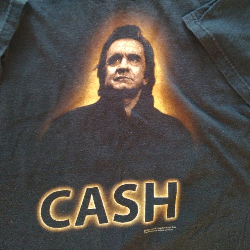 Vintage Zion Johnny Cash Portrait T-Shirt 2004